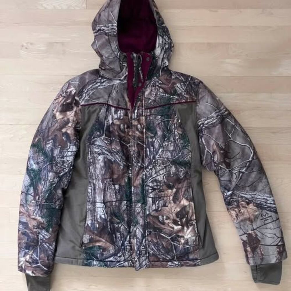 Field & Stream Women's Size Medium Realtree Camo Lined Jacket